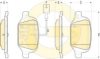 GIRLING 6118941 Brake Pad Set, disc brake